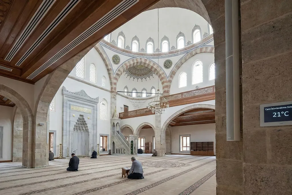 Camiler ve Dini Yapılarda Vizyontech Ürünleri Kullanım Alanları