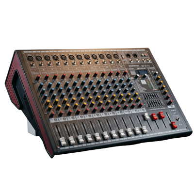 Bofmann BF-DJ12 12 Kanal Power Mikser 2x350W 99 DSP Bluetooth USB/MP3 Player Amfili Mikser