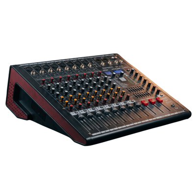 Bofmann BF-DJ8 8 Kanal Power Mikser 2x350W 99 DSP Bluetooth USB/MP3 Player Amfili Mikser