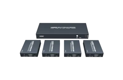 PIXOMA 60 Metre, 1 Giriş 4 Çıkış HDMI Çoklayıcı Extender 1K 3