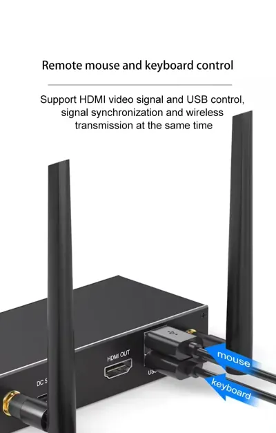 PIXOMA 200 METRE HDMI KVM KABLOSUZ AKTARICI 4K 7