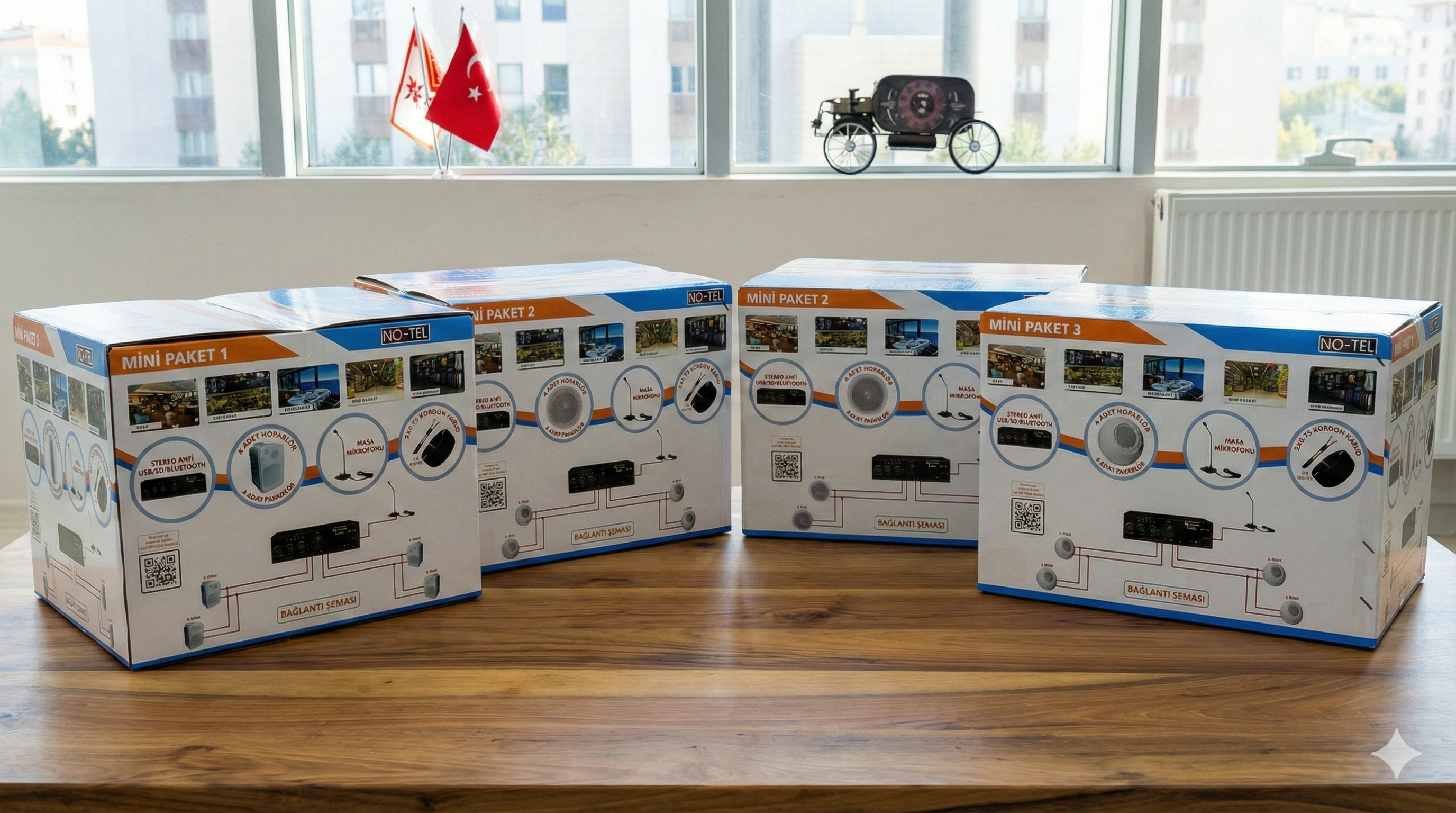 BOFMANN & NOTEL Hazır Ses Sistemi Paketleri