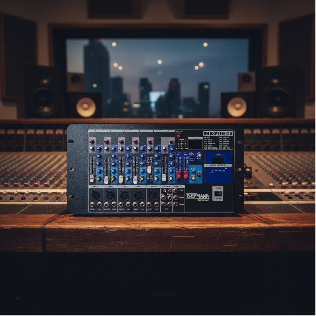 BOFMANN TKM Küp Mikser Amplifikatör Serisi