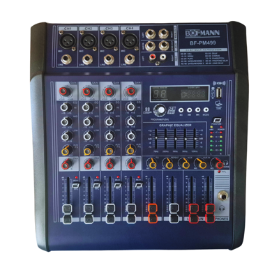BOFMANN 4 KANAL 2X150WATT POWER MİKSER