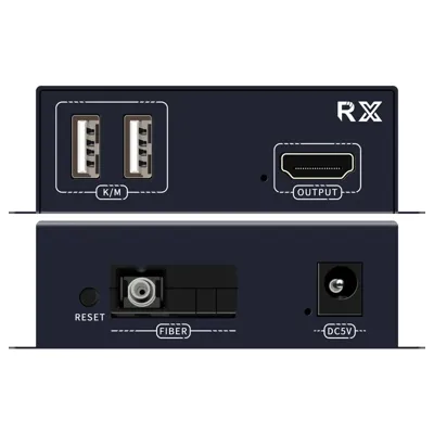 PIXOMA 20 KİLOMETRE HDMI KVM FİBER EXTENDER 1K 8