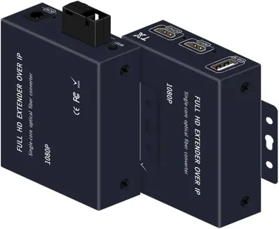 PIXOMA 20 KİLOMETRE HDMI KVM FİBER EXTENDER 1K 2