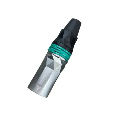 NOTEL 3PINS XLR MALE CHROMIUM PLATİNG