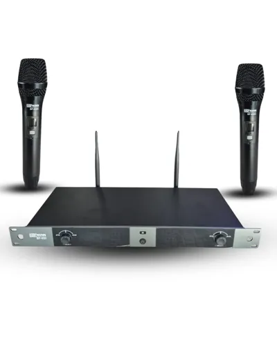 BOFMANN ÇİFT EL UHF 2X100 KANAL MİKROFON
