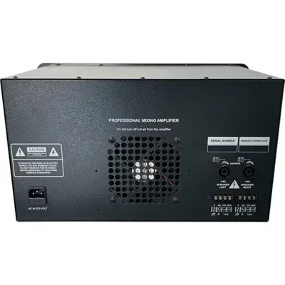 BOFMANN 7 KANAL 500W MONO REVERB'LÜ SMPS D CLASS POWER MİKSER AMPLİFİKATÖR 2