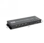 PIXOMA 4 GİRİŞLİ 1 ÇIKIŞLI KVM DÖRTLÜ EKRAN GERÇEK ZAMANLI ÇOKLU GÖRÜNTÜLEYİCİ