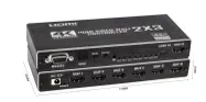 PIXOMA 4K HDMI2.0 2X3 DVI  VİDEO DUVAR KONTROLÖRÜ