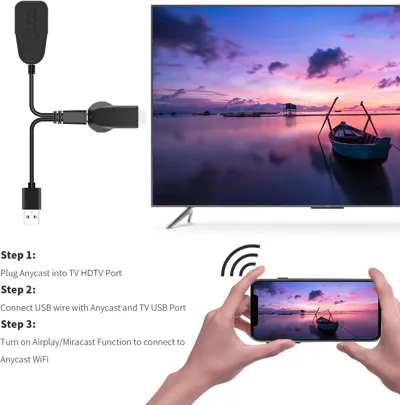 PIXOMA ANYCAST HD M9 PLUS KABLOSUZ GÖRÜNTÜ AKTARICI 6