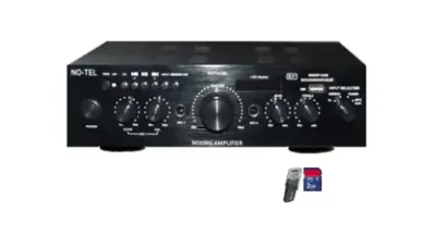 NOTEL 2X50 WATT STREO MİNİ AMPLİFİKATÖR BLUETOOTH'LU