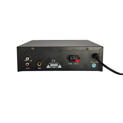 NOTEL 80W BLUETOOTH ve USB’li KOMPAKT MİKSER AMPLİFİKATÖR (100V Trafolu Sistem) 4