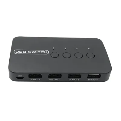 PIXOMA 2 GİRİŞLİ, 4 ÇIKIŞLI USB 2.0 ANAHTARI