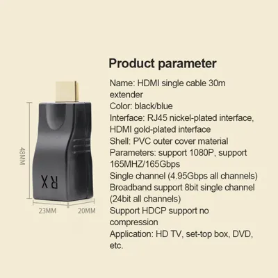 PIXOMA 30 METRE HDMI EXTENDER 1K 10