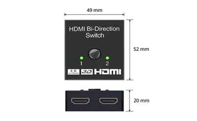 PIXOMA 2 Giriş 1 Çıkışlı 4K HDMI Anahtarlayıcı 7