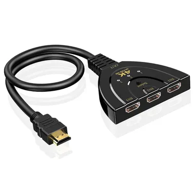 PIXOMA 3 Giriş 1 Çıkışlı 4K HDMI anahtarlayıcı 2