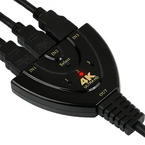 PIXOMA 3 Giriş 1 Çıkışlı 4K HDMI anahtarlayıcı 3