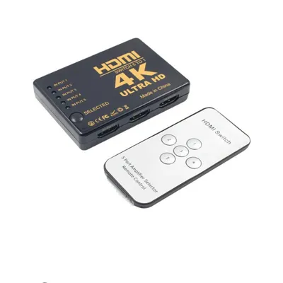 PIXOMA 5 Giriş 1 Çıkışlı 4K HDMI Anahtarlayıcı
