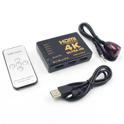 PIXOMA 5 Giriş 1 Çıkışlı 4K HDMI Anahtarlayıcı 2