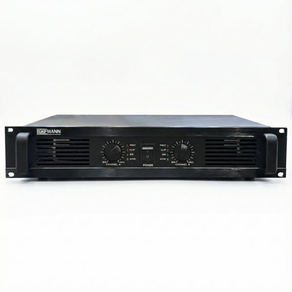 BOFMANN 2X1500 WATT PROFESYONEL STEREO AMPLİFİKATÖR